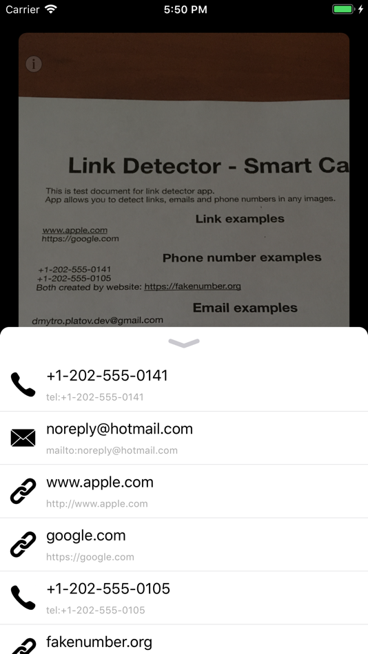 #1. Link Detector - Smart Scanner (iOS) 由: Dmytro Platov