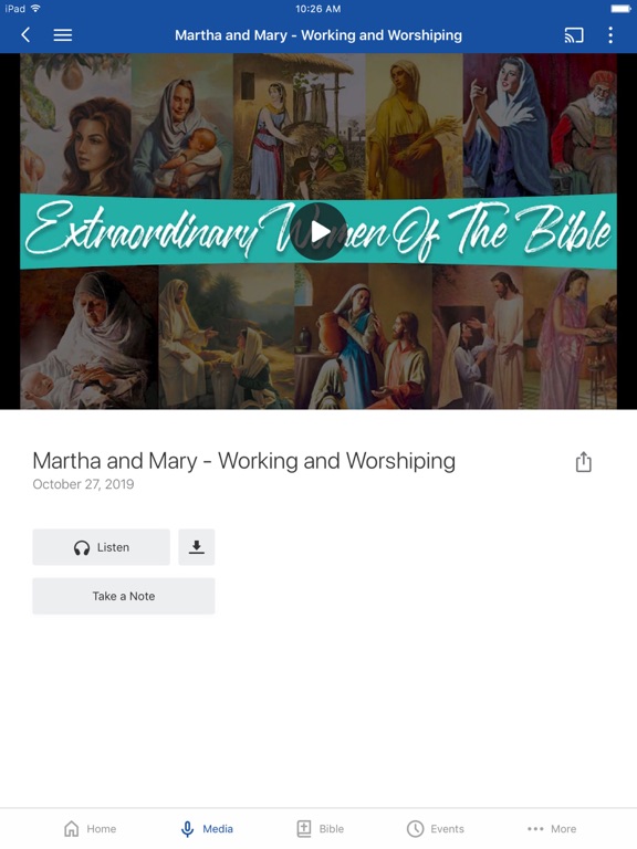 Willow Park Baptist Church iPad screenshot 3 - Lifestyle app