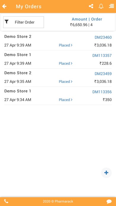 Pharmarack-Retailer Screenshot