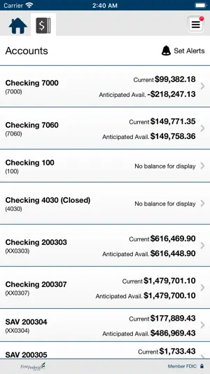 First Federal Bank NC Business screenshot 4