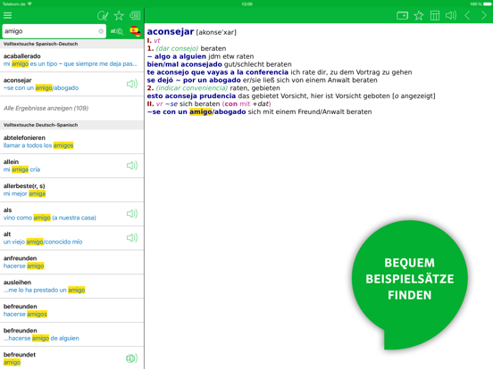 Screenshot #5 pour PREMIUM Wörterbuch Spanisch