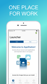 MobileIron AppStation screenshot