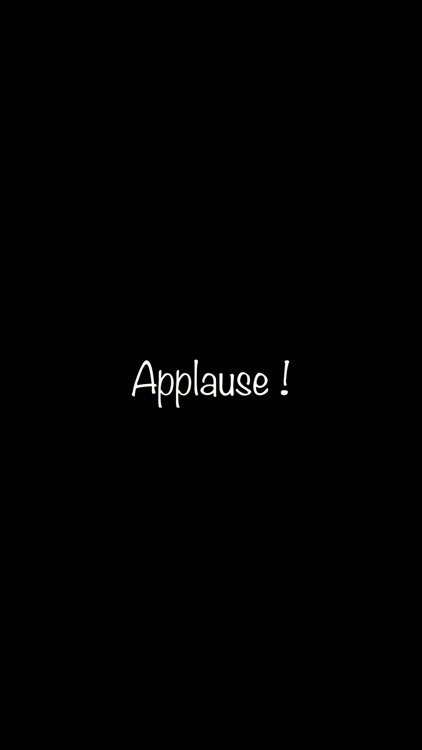 Applause !