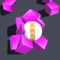 Roll the magnet ball through the level, collect every cube with a magnet picker ball 3D 