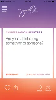 conversation starters, dlp iphone screenshot 1