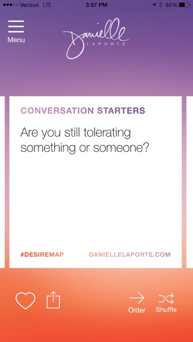 Screenshot #1 pour Conversation Starters, DLP