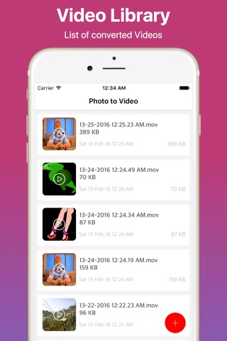 Photos to Video Creator Pro - náhled