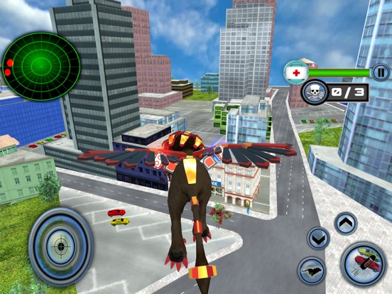 Screenshot #6 pour Flying Lion Robot Transform