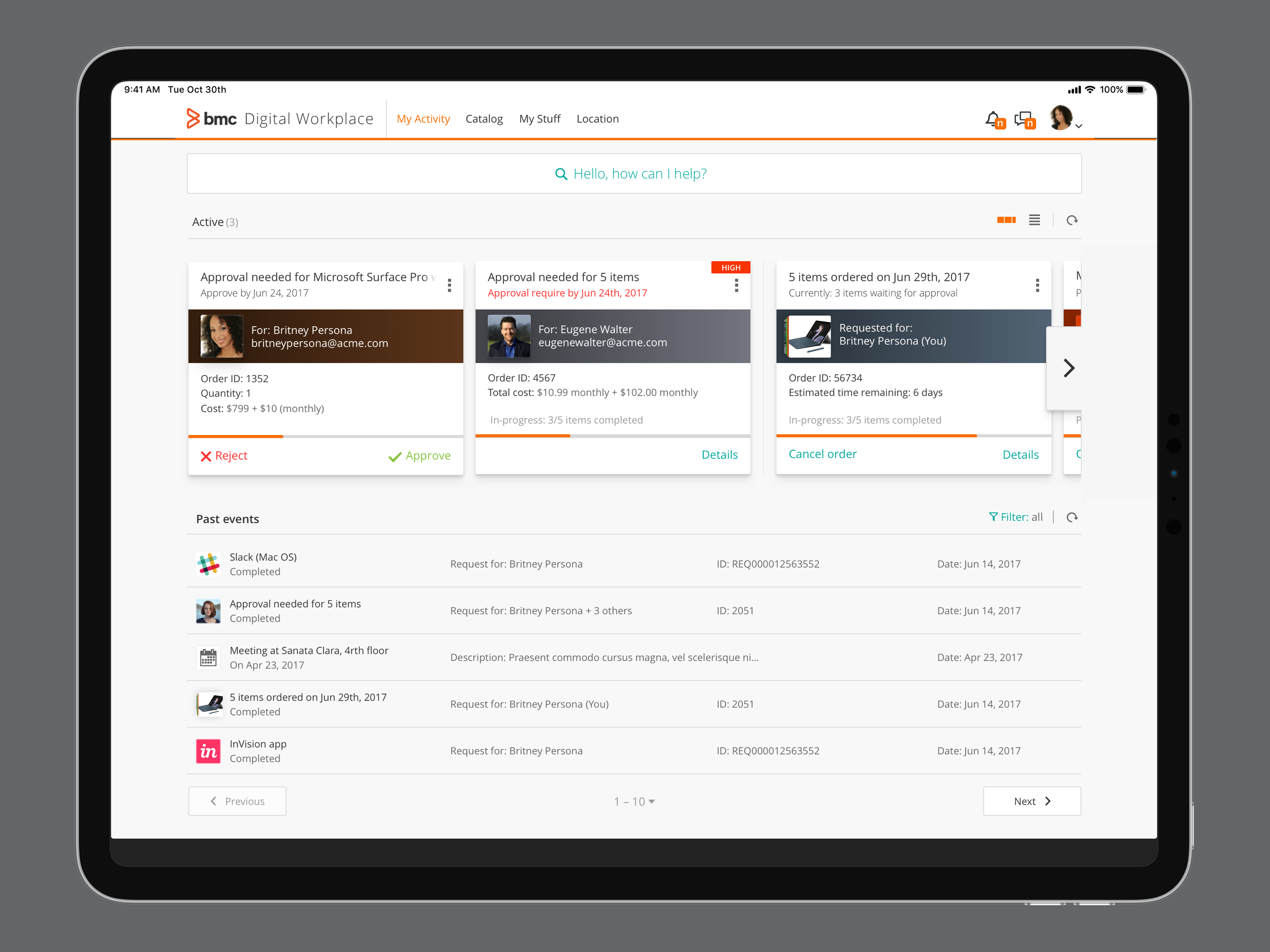 BMC Helix Digital Workplace