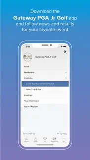 gateway pga jr golf iphone screenshot 1