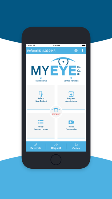 myEYEapp -The Eye Practice App Screenshot