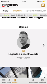 Negócios screenshot
