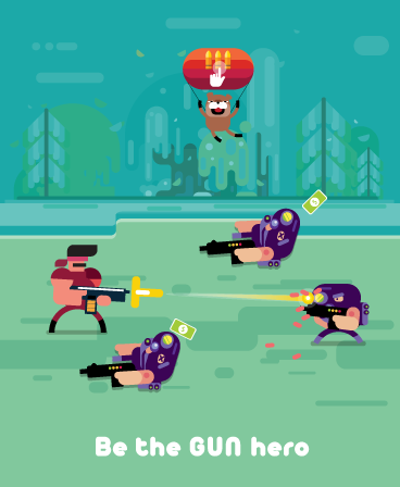 Gun Force PRO: shoot for watch