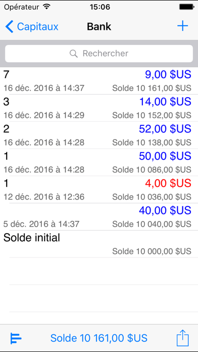 Screenshot #1 pour Mes finances HD