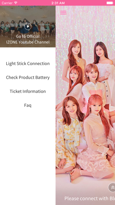IZ*ONE Light Stick Screenshot