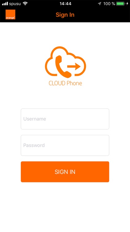 Orange Cloud Phone