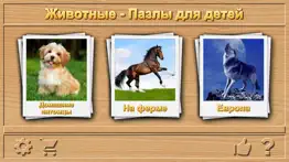 Пазлы с Животными для детей 3+ айфон картинки 1