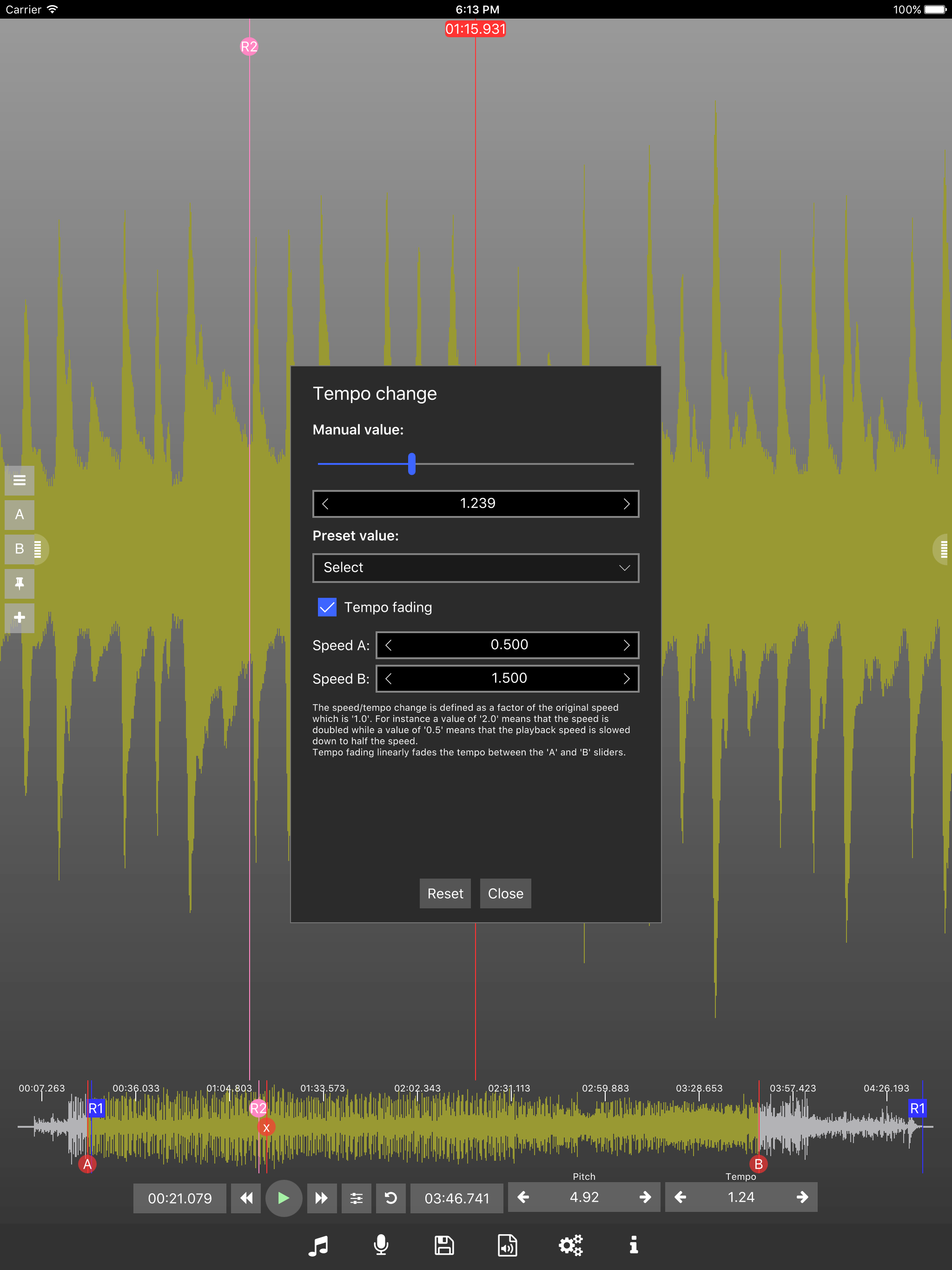Music Speed Changer Lite 2 screenshot 5