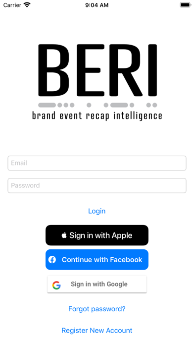 Screenshot #1 pour Brand Event Recap Intelligence