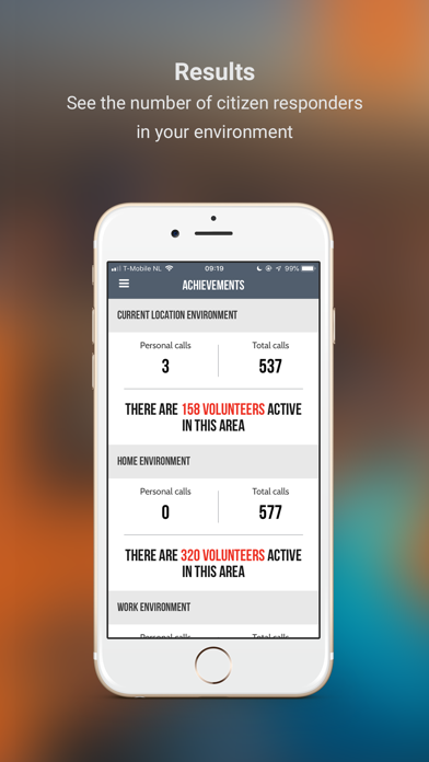 Screenshot 4 of AED Alert App