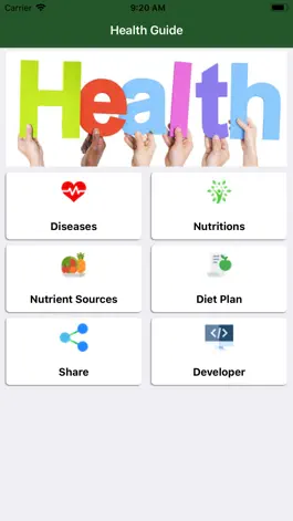 Game screenshot Health & Nutrition Guide mod apk
