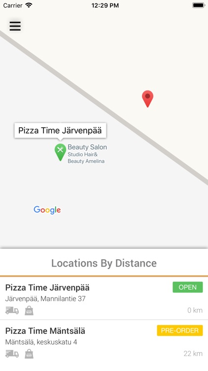 Pizza Time Ravintolat