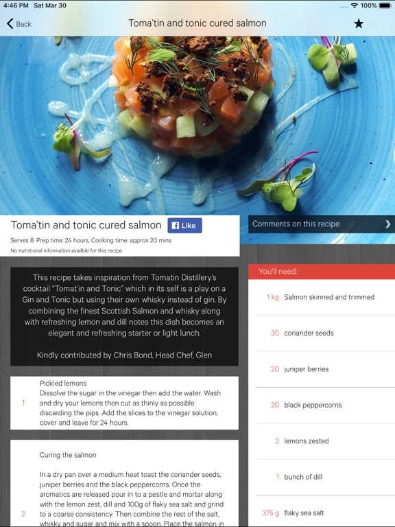 Screenshot #6 pour Mowi Salmon Recipes
