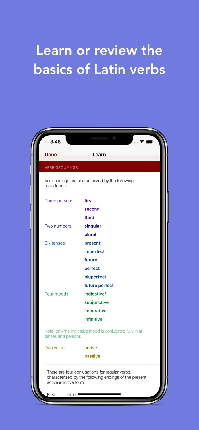 Intellego Master Latin Verbs