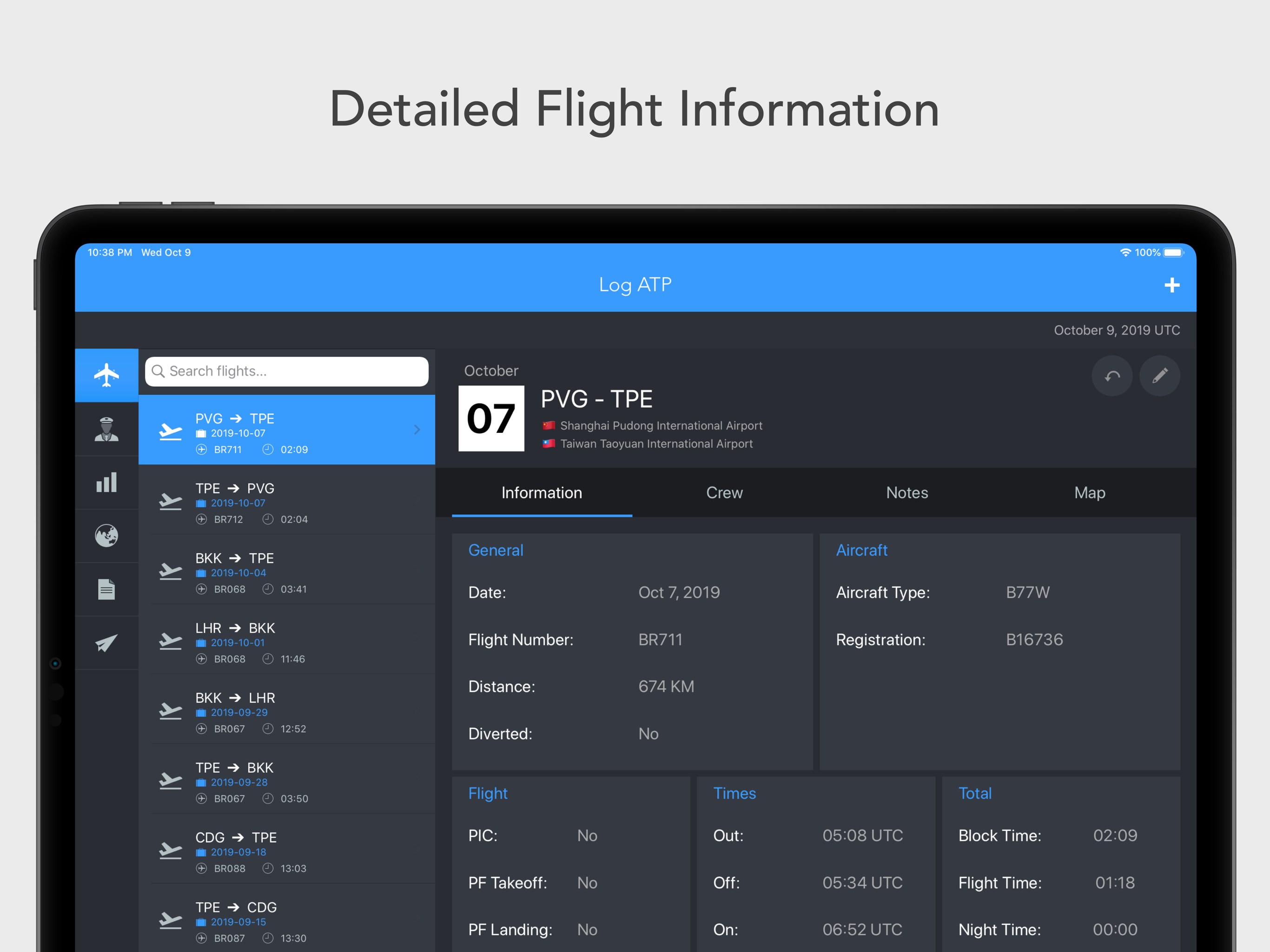 Log ATP screenshot 3