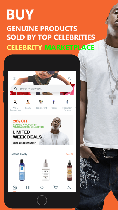 Screenshot #1 pour Clout Vid™: Celeb Marketplace