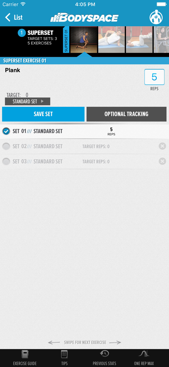 BodySpace - Social Fitness App