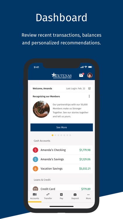 ACU of Texas Mobile Banking