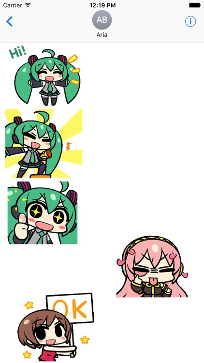 Animated Miku Gang Sticker