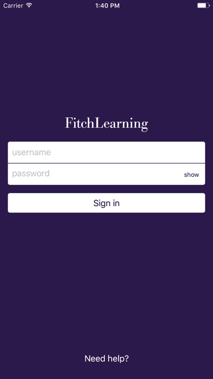 Fitch Learning Mobile