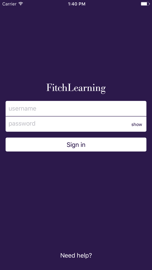 #1. Fitch Learning Mobile (iOS) 由: Fitch Learning Limited