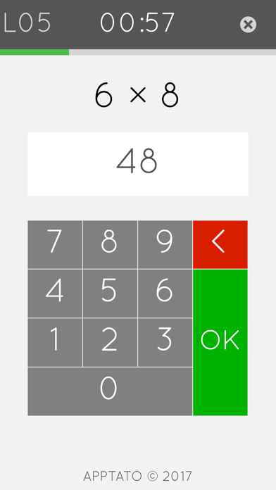 Screenshot #2 pour Multiplication Maths 2 (Full)