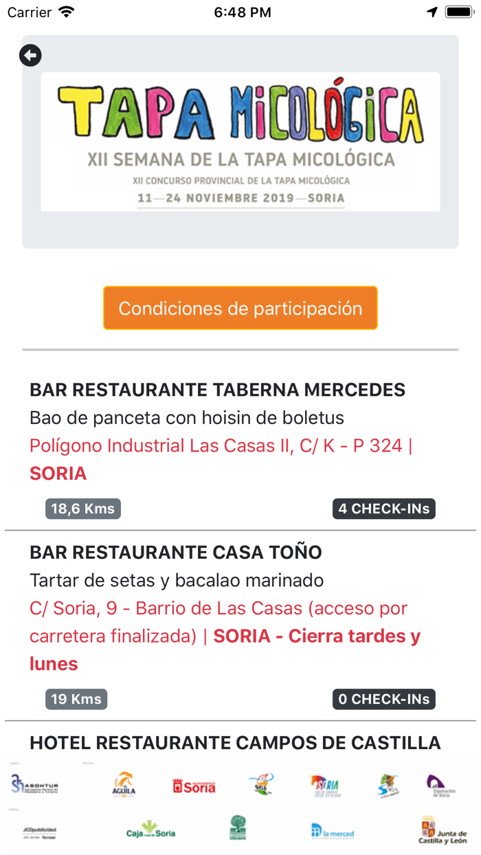 Tapa Micológica Soria