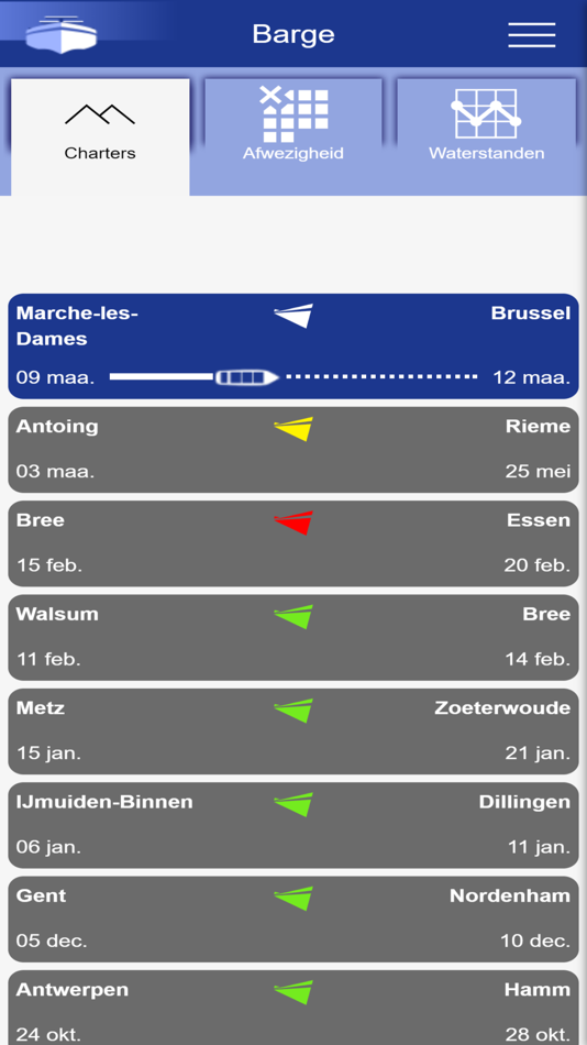 #1. iBarge app (iOS) 由: Aspect ICT