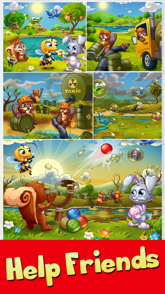 #7. Forest Rescue: Bubble POP (iOS) 来自: Qublix