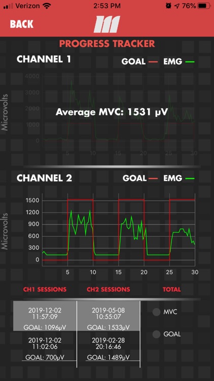 mTrigger™ Biofeedback screenshot-4