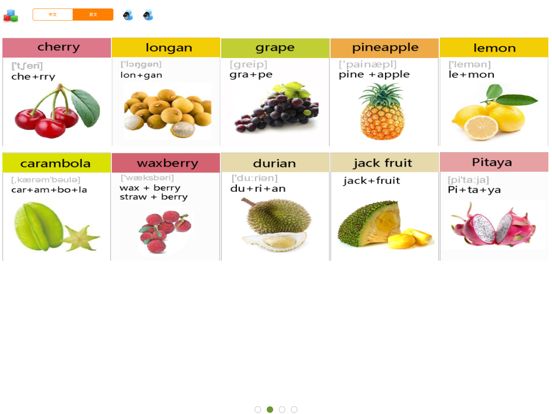 Screenshot #6 pour LearnChinese-fruit