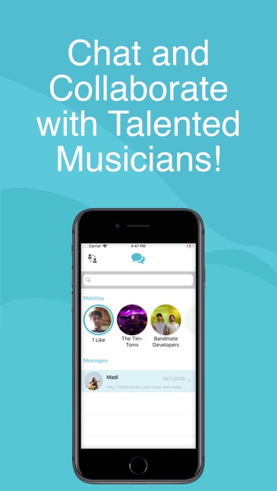 Bandmate - Music Networking screenshot 4