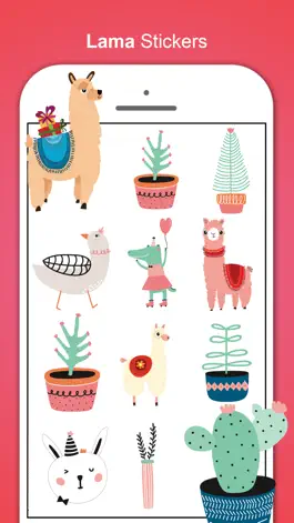 Game screenshot Llama Love Stickers mod apk
