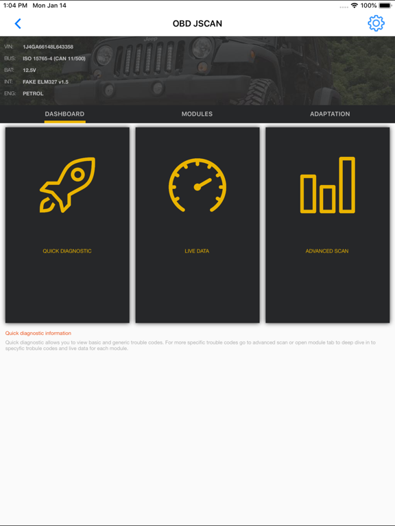 Screenshot #5 pour OBD JScan