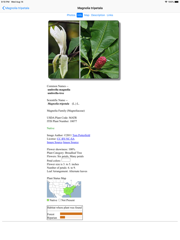 Screenshot #6 pour Maryland Wildflowers