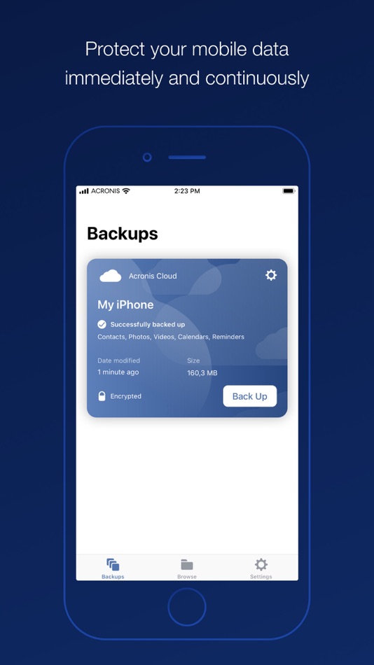 #2. Acronis Cyber Protect (iOS) De: Acronis, Inc.