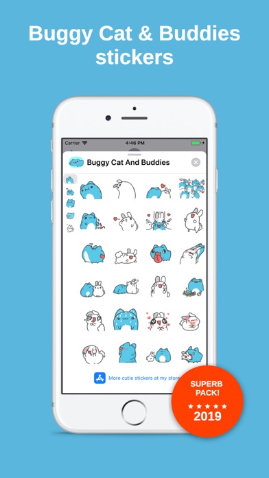 Screenshot #1 pour Buggy Cat And Buddies