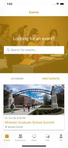 Graduate School Events screenshot #2 for iPhone