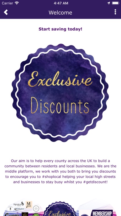 Exclusive Discounts