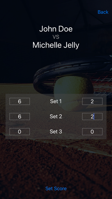 TennisMatch Screenshot